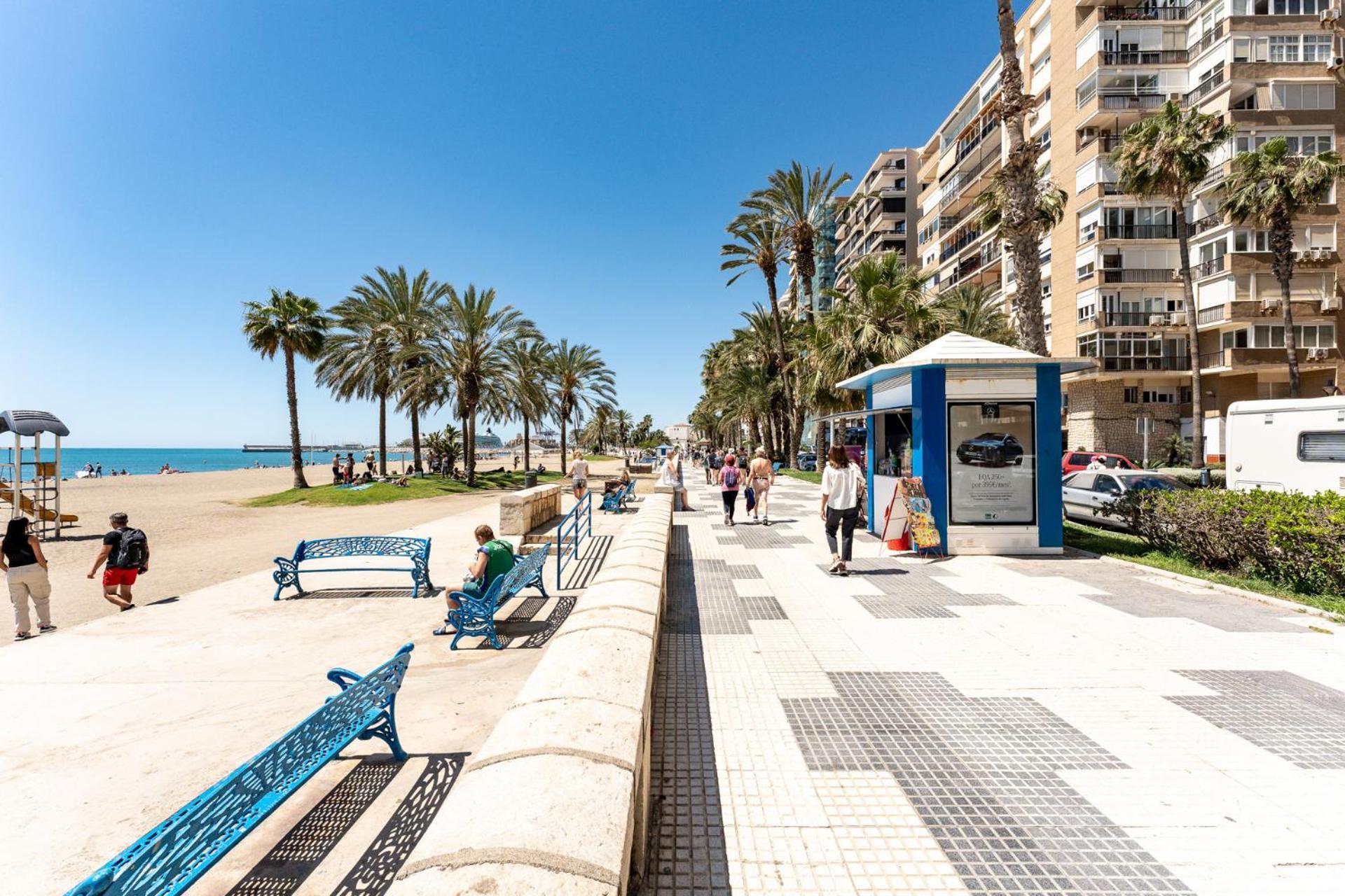 Malagasuite Malagueta Beach & Sun Εξωτερικό φωτογραφία