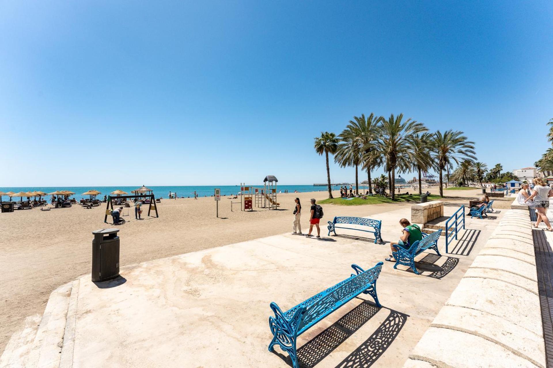 Malagasuite Malagueta Beach & Sun Εξωτερικό φωτογραφία